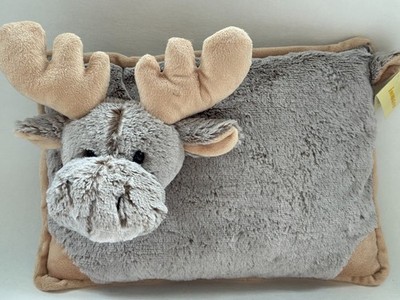 INWARE pillow cuddly pillow elk elk head fluffy gift elk pillow plush