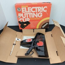 Vintage Birdie Deluxe Electric Putting Cup 19th Hole Tested Works USA See Video