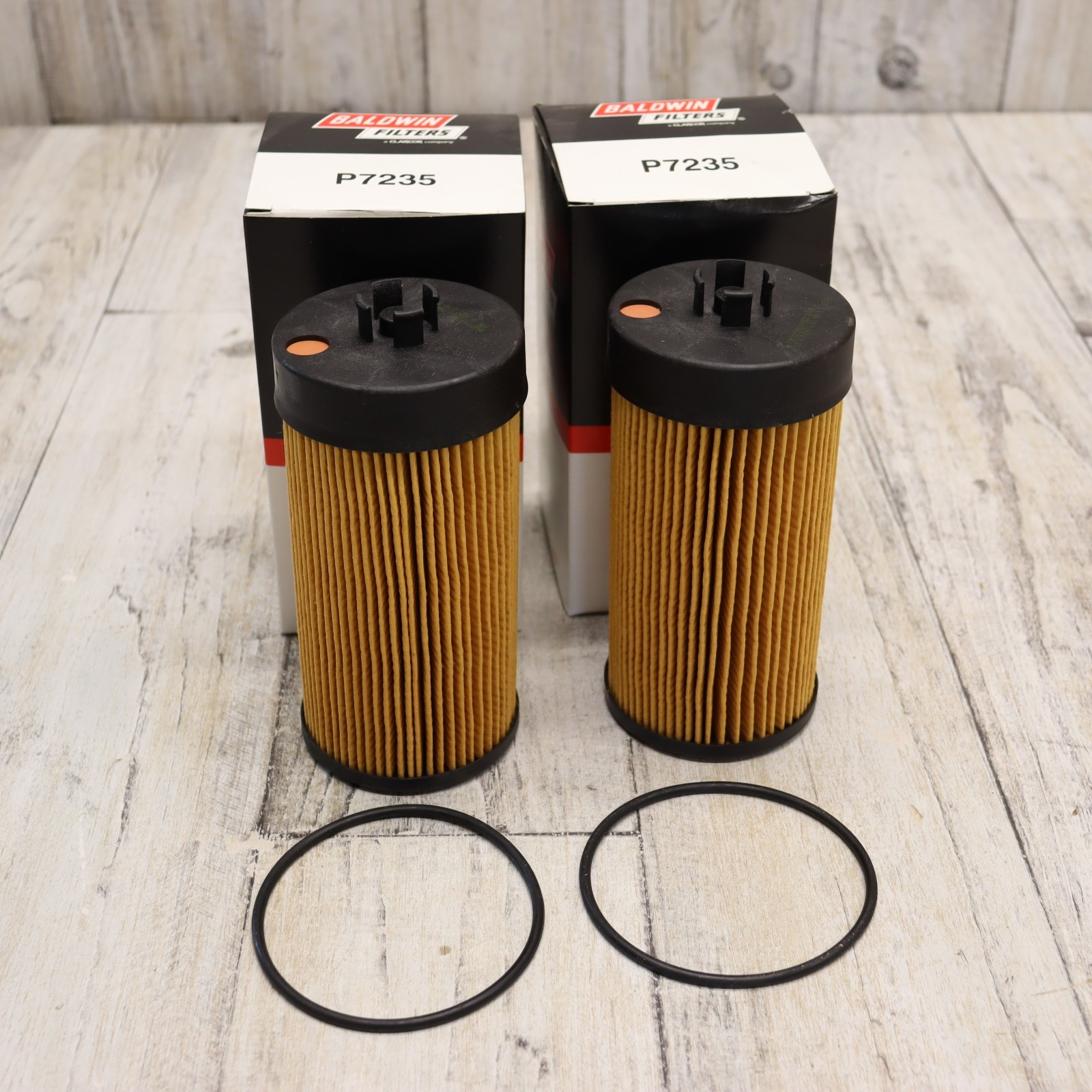 (2 Pack) Lube Oil Element, Engine Oil Filters & Gaskets