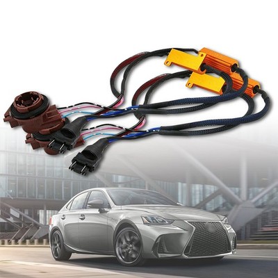 2PC 3157 4157 50W Load Resistor Fix LED Turn Signal Light Hyper Flash Error Free