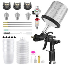 Pistola de Pintura LVLP 10 Vasos 650ml Separa...
