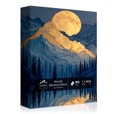 Mountain Jigsaw Puzzles Adults 1000 Piece Landscape Nature Decor Game