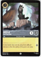 Lorcana Akela Wolf Pack Elder Archazias Island 182 204 Storyborn Ally