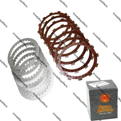 Royal Enfield Clutch Friction & Plain Plate Kit Fit For Classic 500 | 888102