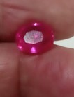 NATURAL EARTH MINED GGL CERTIFIED GEM TESTED HEATED OVAL PINK SAPPHIRE 5.27 CTS. — photo 8