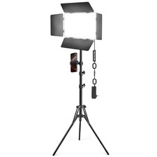 Kewaiaa LED Video Light Kit, Studio with 2500k-8500k for Filming 1-Pack