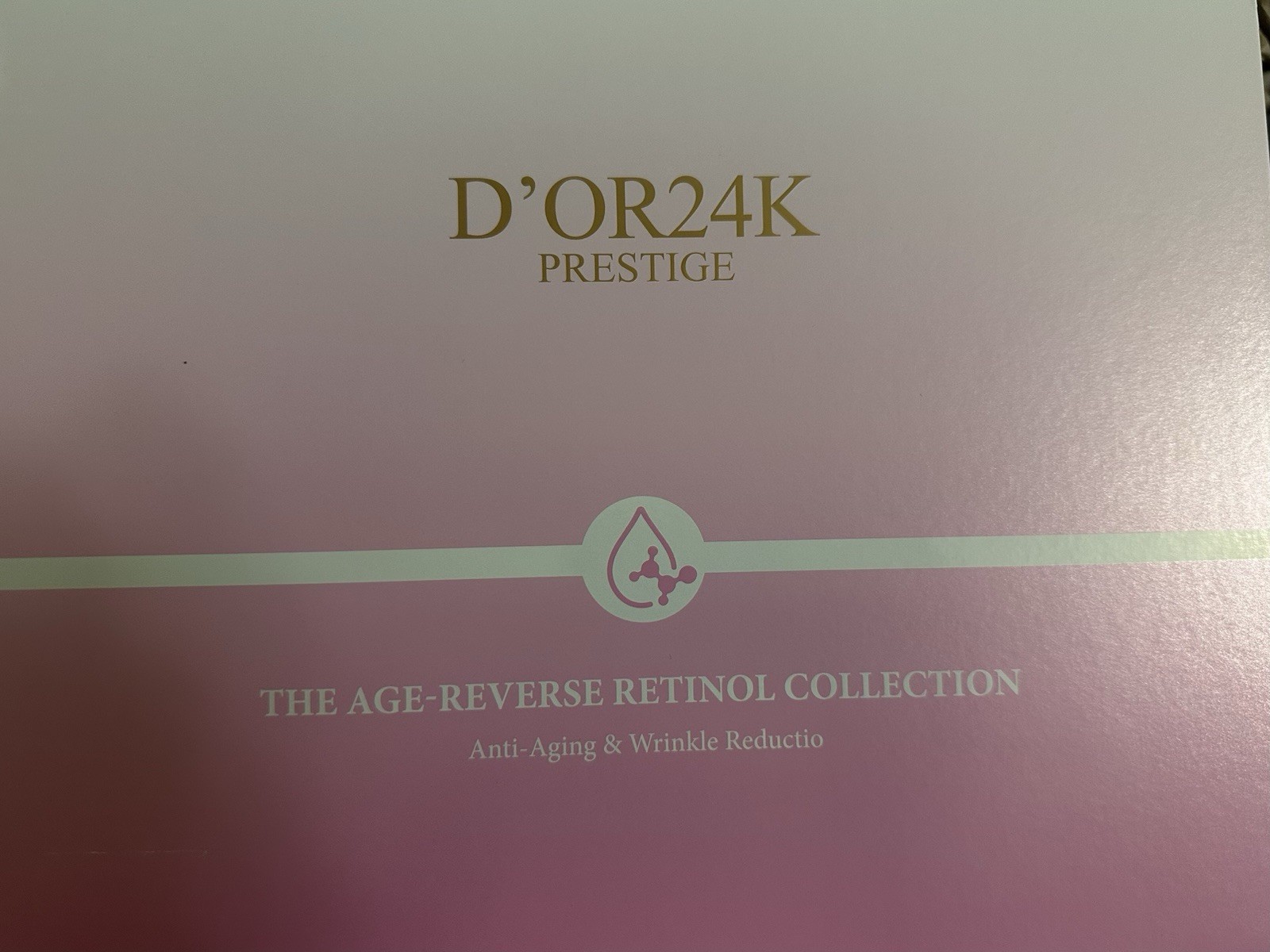 D'OR 24K Prestige Age-Reverse Retinol Collection Set with Re
