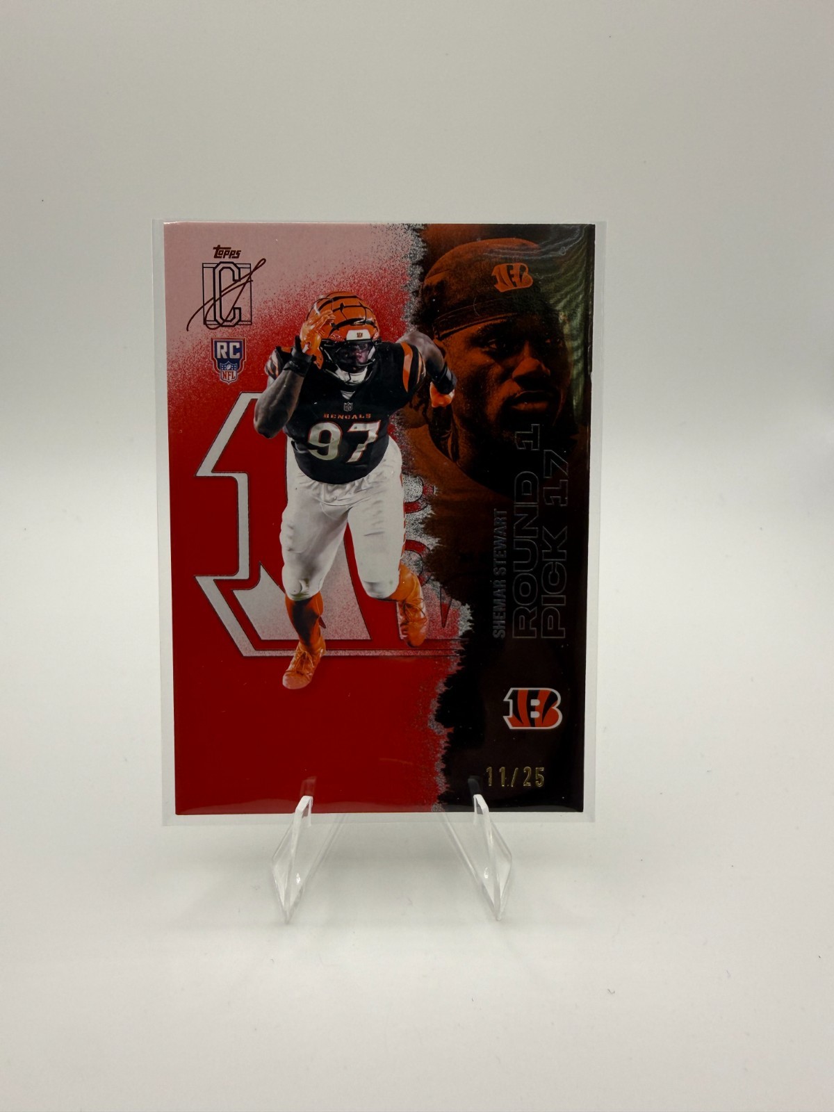Topps 2025 Signature Class Rookie Shemar Stewart Bengals #133 15/25 NFL