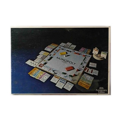 Parker Bros Boardgame Monopoly (40th Anniversary Ed) Box Fair/EX