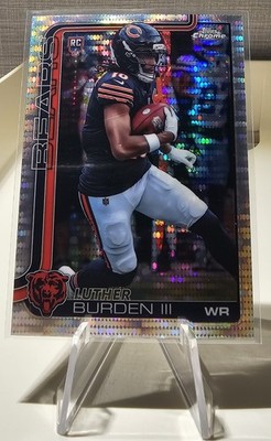 2025 Topps Chrome - Rookies Luther Burden #334 Pulsar Refractor (RC)