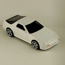 Hot Wheels 2019 '89 Mazda Savanna RX-7 White Diecast Malaysia 36B