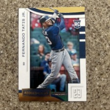 2019 Panini Chronicles #3 FERNANDO TATIS JR. gold 61/199 Rookies & Stars RC