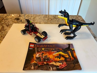 Lego Dino Attack Urban Avenger vs. Raptor Set 7474 100% Complete No Box