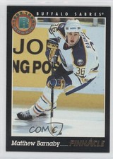 1993-94 Pinnacle Rookie French Matthew Barnaby #216 0a1