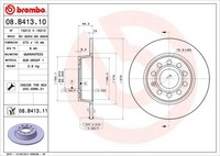 Brembo Bremsscheiben Ø272 + BelÄGe Vorne & Hinten FÜR VW Caddy 4 Caddy Alltrack