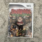 RAMPAGE: TOTAL DESTRUCTION by Midway for Nintendo Wii 2006 Has Manual & Tested