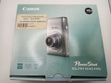 Canon PowerShot ELPH 110 HS Digital Camera 16.1MP Silver Open Box