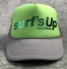 cappello camionista surf's Up eskyflavor verde lime grigio snapback