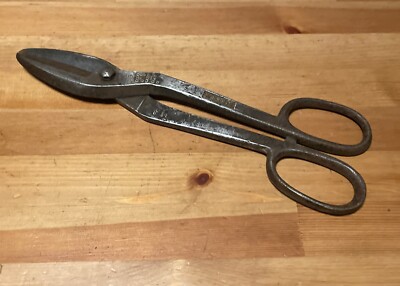 WISS 9 Tin Shears Snips Metal Cutting 13  Crucible Steel