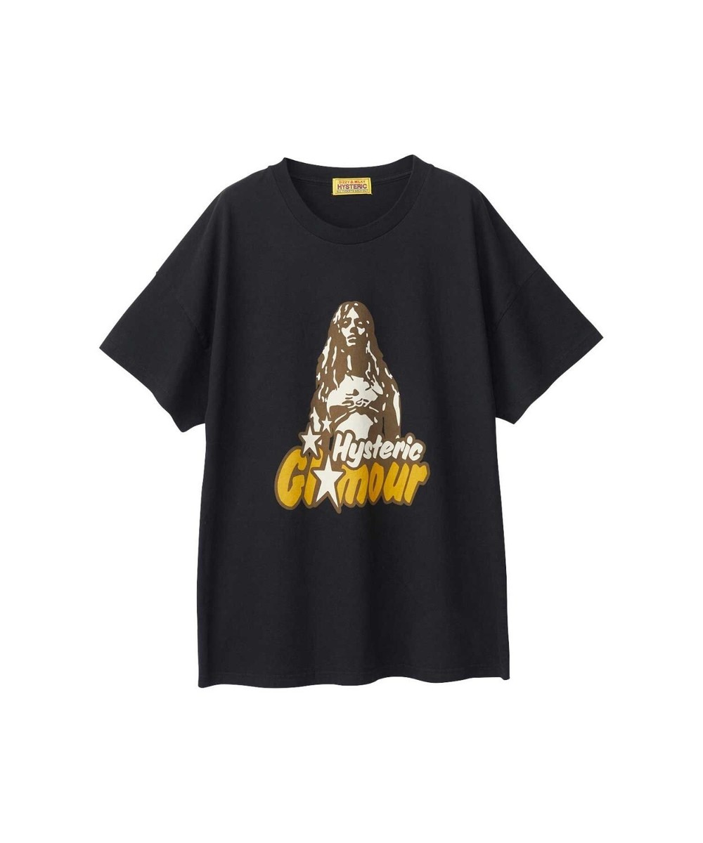 ヒステリックグラマー BAD ASS MAMA オーバーサイズ Tシャツ 半袖 ASK availability First) Hysteric glamour BAD ASS MAMA