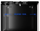 27U Server Rack Network Cabinet 32 Inch Depth Lockable Data Enclosure IT Box