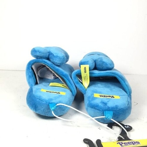 Peeps Kids Boy's Girl's Shoes Plush Bunny Slippers Footwear Blue Size Medium 1-2 - Bild 4 von 6