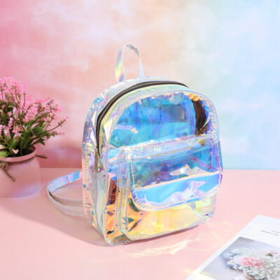 Girl Backpack Shiny Backpack Travel Bag Handbag Student Backpack Travel Backpack