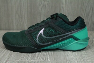 Nike React Metcon Turbo 2 Pro Green Black Teal DH3392-393 Men's Shoes Size 7.5.