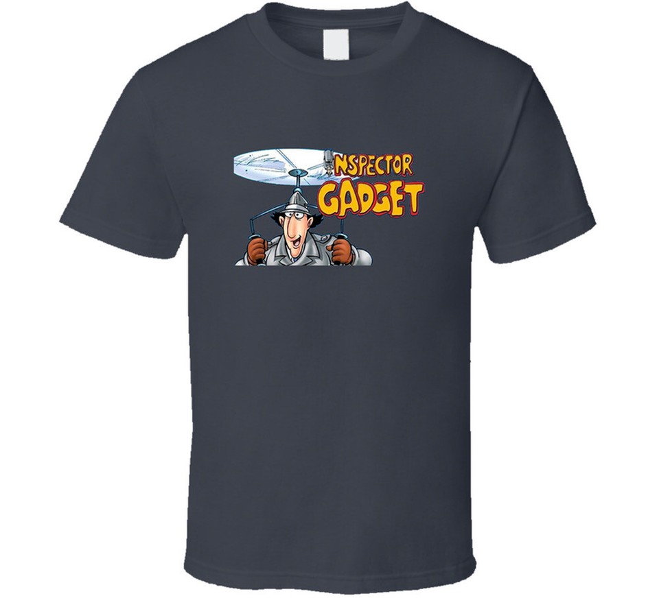 Nostalgia hit: Inspector Gadget on a tee is an instant conversation starter for anyone who grew up in the 80s/90s cartoon era.