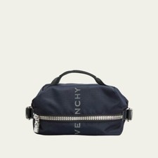 GIVENCHY Mens G-Zip Bumbag 4G Nylon Belt Bag
