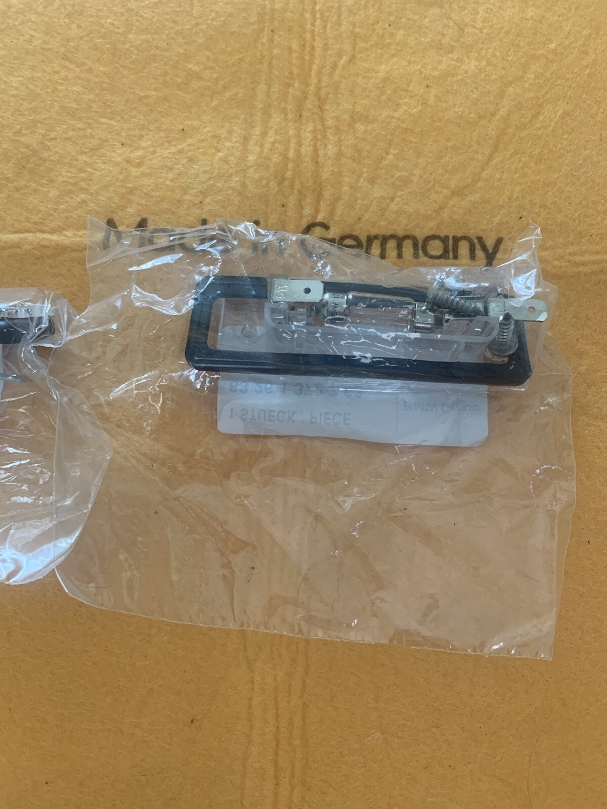 Bmw OEM Z1 E26 E23 E24 E28 E30 E12 Rear Plate Lights # 63261354666 