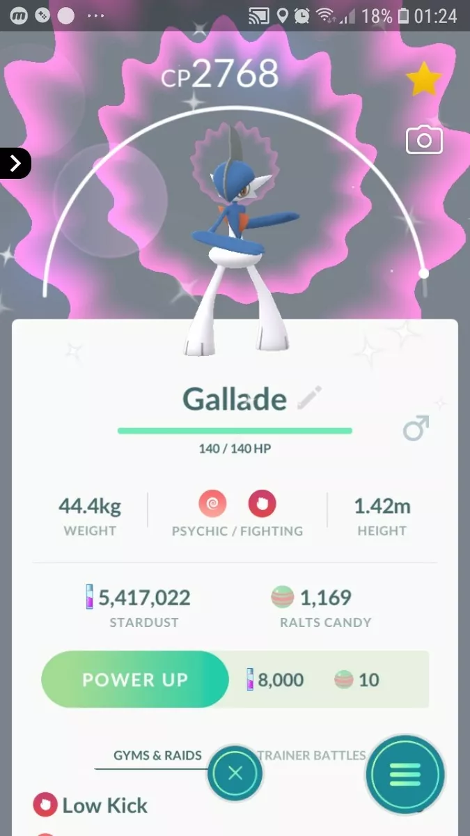 Gallade (Pokémon) - Pokémon GO