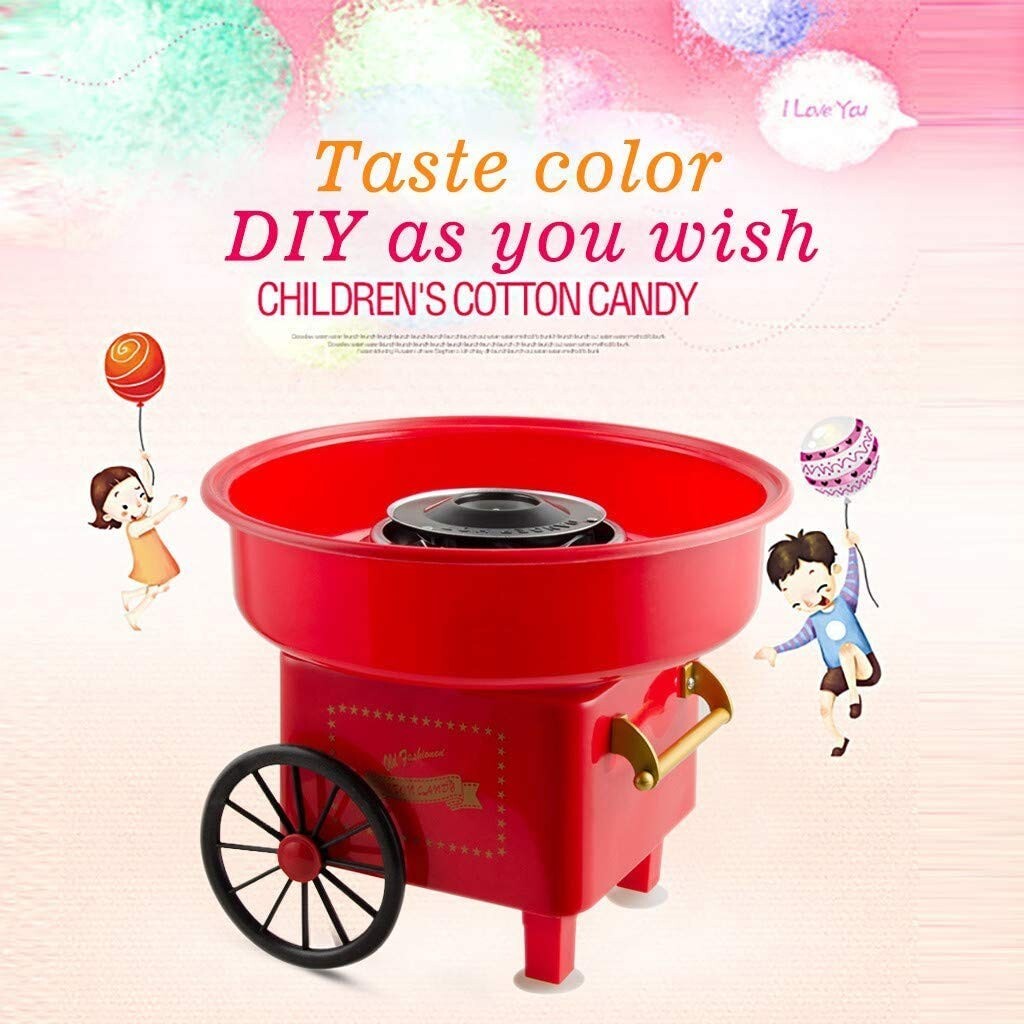 Electric Cotton Candy Machine – DIY Candyfloss Maker for Home Use