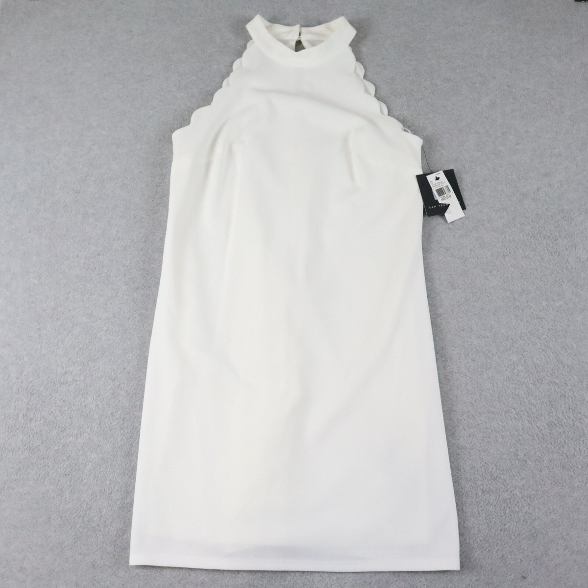 I.N. San Francisco Dress Womens Medium Formal Party Off White Sleeveless  NWT | eBay