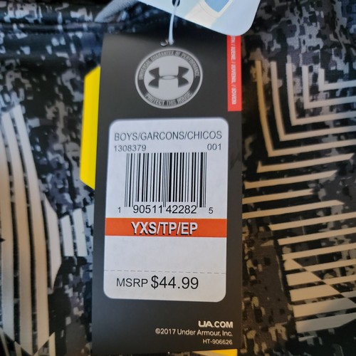 Under Armour Youth Storm Water Resistant Hoodie Gray/Black Size YXS (NEW) - Picture 5 of 6