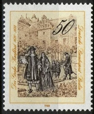 Berlin 1988, Friedrich Wilhelm (1620-1688), Elector of Brandenburg MNH, Mi 813