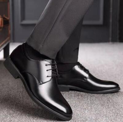 Mens British Style Pointy Toe Dress Business Lace Up Fashion Wedding Shoes New