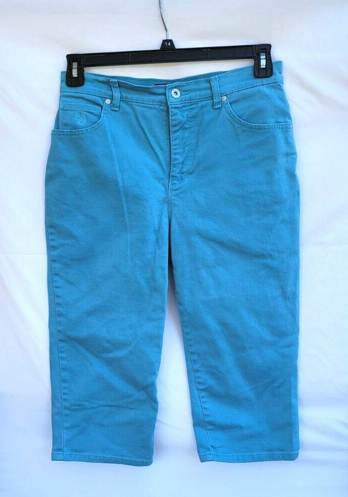 Gloria Vanderbilt Capri Pants Womens 