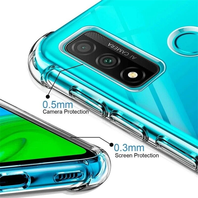For Huawei P Smart Z P40 P30 P20 Y9A Y7P Clear Slim Soft Silicone TPU Case - Image 4 of 4
