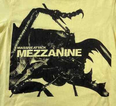 Massive Attack Mezzanine Yellow T SHIRT FULL SIZE S-5XL BT1034