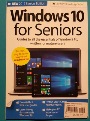 Windows 10 for Seniors NEW 2017 Vol.17  englisch    ungelesen 1A  abs.TOP