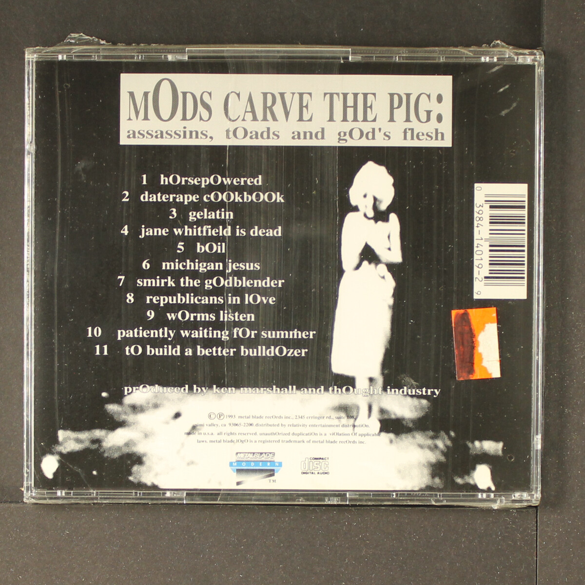 THE MODS CD パンフレット The Mods / Hands Up [※国内盤,品番:28・3H-106］(LPレコード)