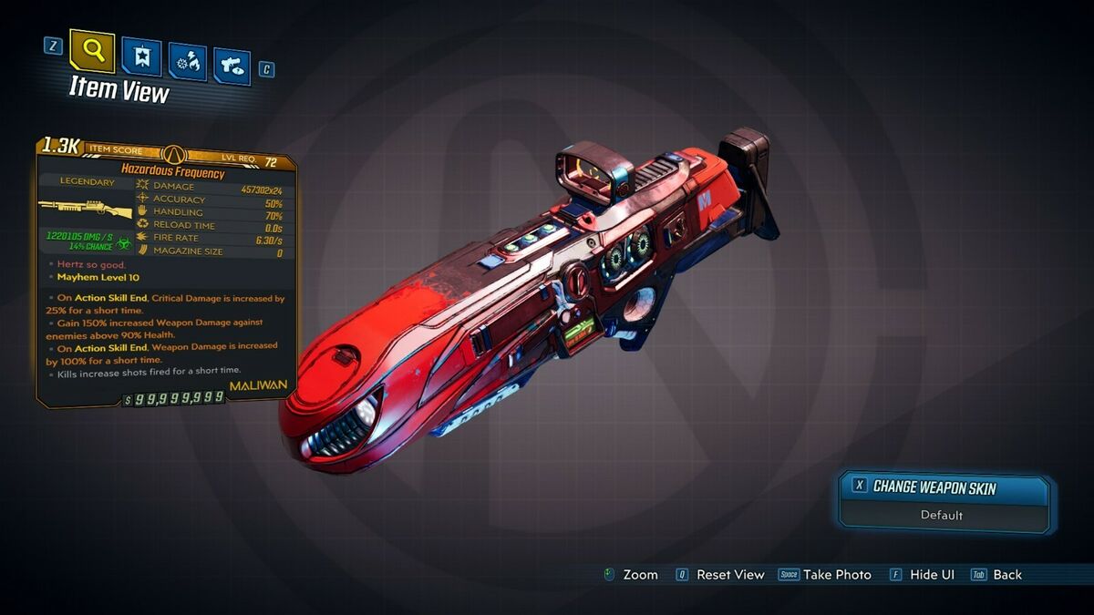 PS4/PS5 Borderlands 3 4 Best Modded Weapon + 2 Free Modded Free Bundle  Offer