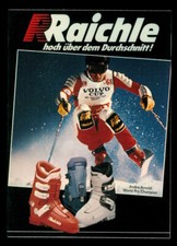 Werbe Aufkleber - Raichle Skischuhe - 7x10cm - Vintage 80er 90er