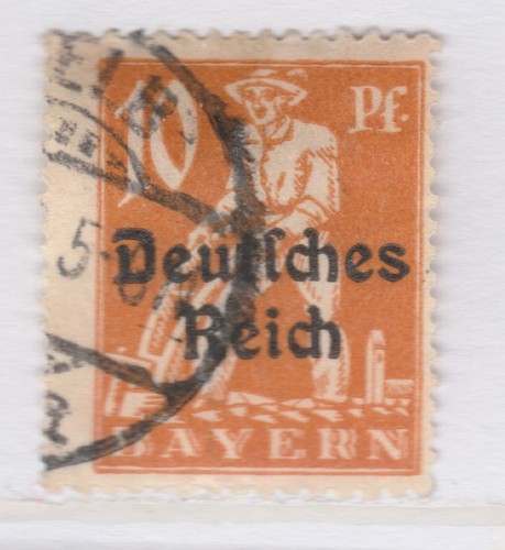 Germany Empire 1920 10pf Used Stamp A25P53F20208