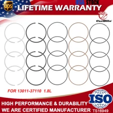 Engine Piston Rings Set For 2010-2015 Toyota Prius Lexus CT200h 1.8L 13011-37110