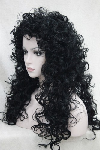 Ladies Long Curly wig w/ Tight Curls Wig in Fox red/Brown/Blonde Wigs - Picture 13 of 20