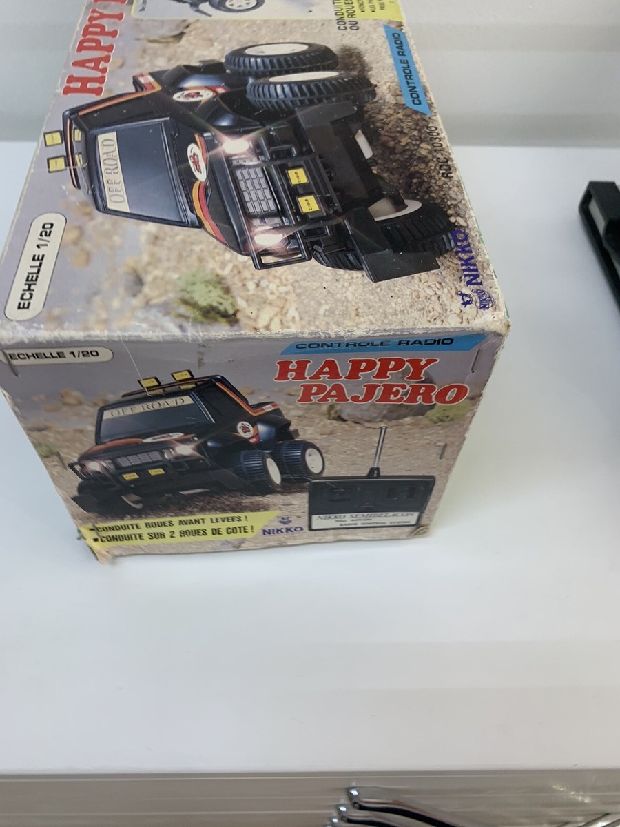 Nikko Rollet Mitsubishi Happy Pajero Crazy Mini Rc Car No Taiyo