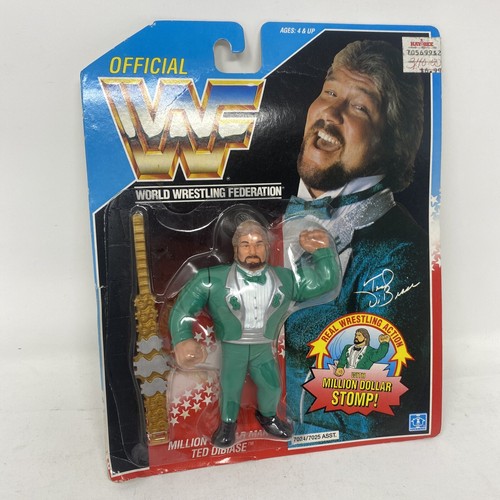 WWF Hasbro MOC Million Dollar Man Ted DiBiase Seri...