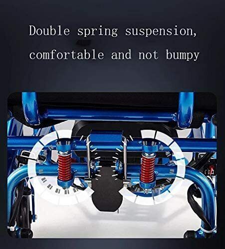 Folding Electric Powered Mobility Wheelchair All terrain Lightweight Wheel Chair - Picture 8 of 13